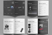 Conference Agenda Schedule Guide, a Brochure Template by MightyDesign (Thumbnail 2 of 6)