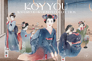 KOUYOU - Japanese Geisha Collection, a Person Illustration by Kaleriia (Thumbnail 1 of 12)
