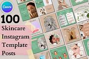 Skincare Instagram Template Posts, a Templates & Theme by EffahArt (Thumbnail 1 of 3)