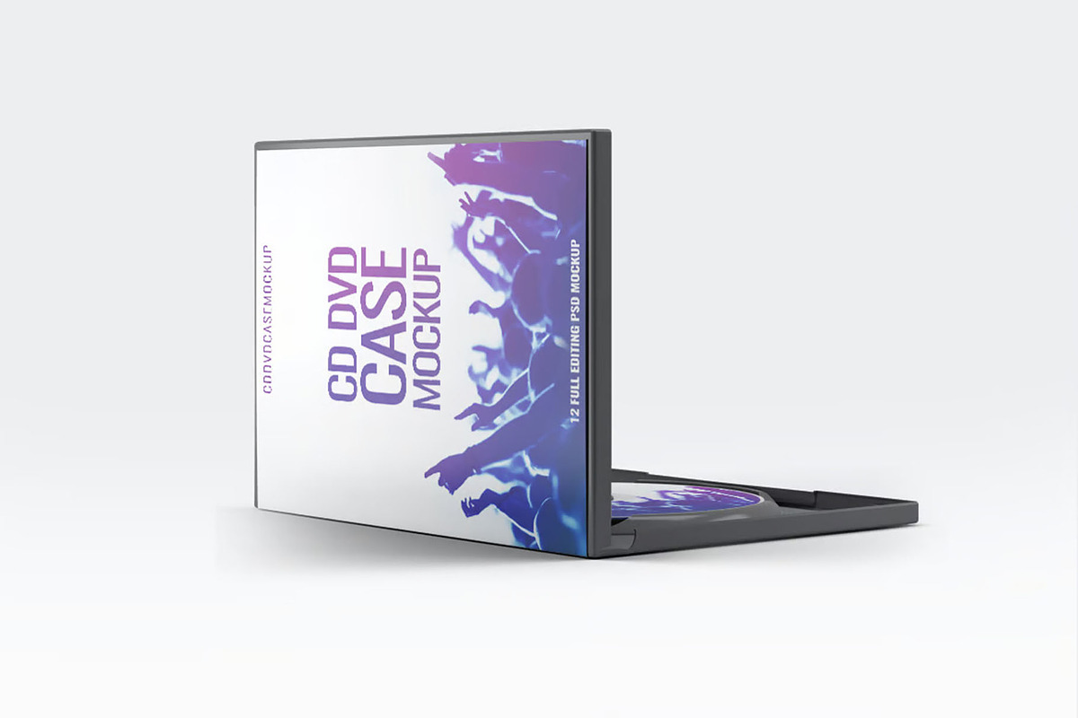 DVD Case Mock-Up, a Product Mockup by DesignRushMarket (Photo 6 of 8)