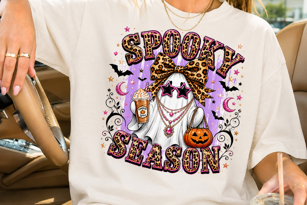 Spooky Season PNG Leopard Bow, a Seasonal Illustration by Rose Art (Photo 2 of 4)