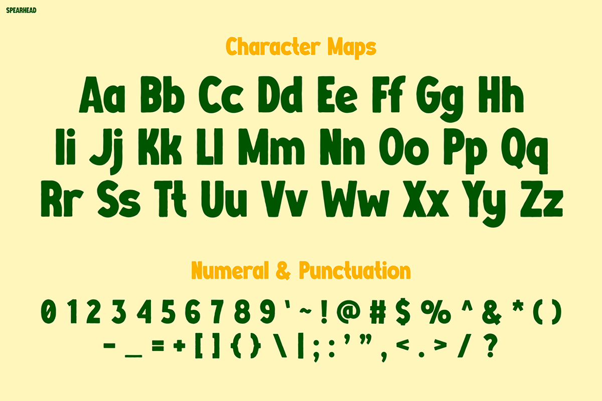 SPEARHEAD, a Sans Serif Font by Pinisi ART (Photo 2 of 10)