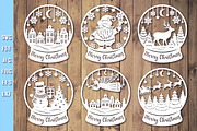 Christmas Snow Globe Bundle, a Graphic by Digital_Craftyfox (Thumbnail 2 of 15)
