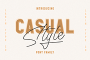 Casual Style, a Sans Serif Font by Larin Type Co. (Thumbnail 1 of 12)