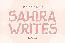 Sahira Writes - Cute Playful Font
