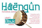 Seongal - 4 Korean Display Typeface, a Handwritten Font by Pandeka Studio (Thumbnail 7 of 9)