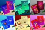 Indian Wedding Invitation Card Set, an Invitation Template by Creative Hatti (Thumbnail 4 of 6)