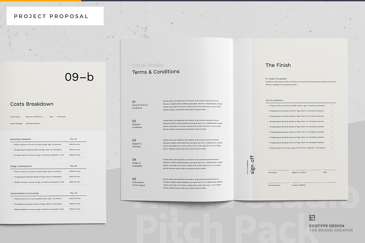 Circle Project Proposal, a Brochure Template by Egotype (Photo 20 of 25)