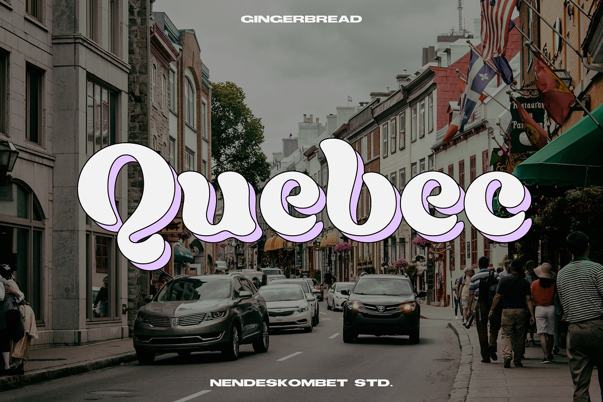 GingerBread - A Display Typeface, a Sans Serif Font by NendesKombet Studio (Photo 4 of 12)