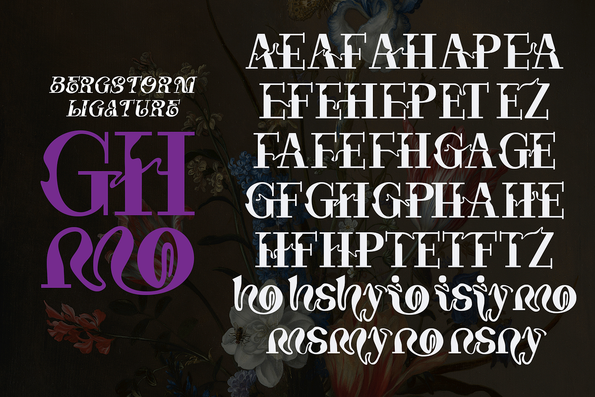 Bergstorm Font, a Blackletter Font by TypeClassHeroes (Photo 4 of 10)