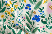 Seamless Floral Pattern PNG, a Pattern Graphic by Pati Charm Studio (Thumbnail 7 of 8)