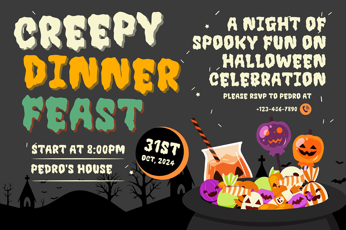 Witchcrawl is a Halloween font, a Handwritten Font by Brown Cupple (Photo 2 of 12)