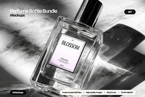 Perfume Bottle Mockup Bundle