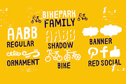 Bike Park all family, a Font by Rodrigo Typo (Thumbnail 4 of 9)