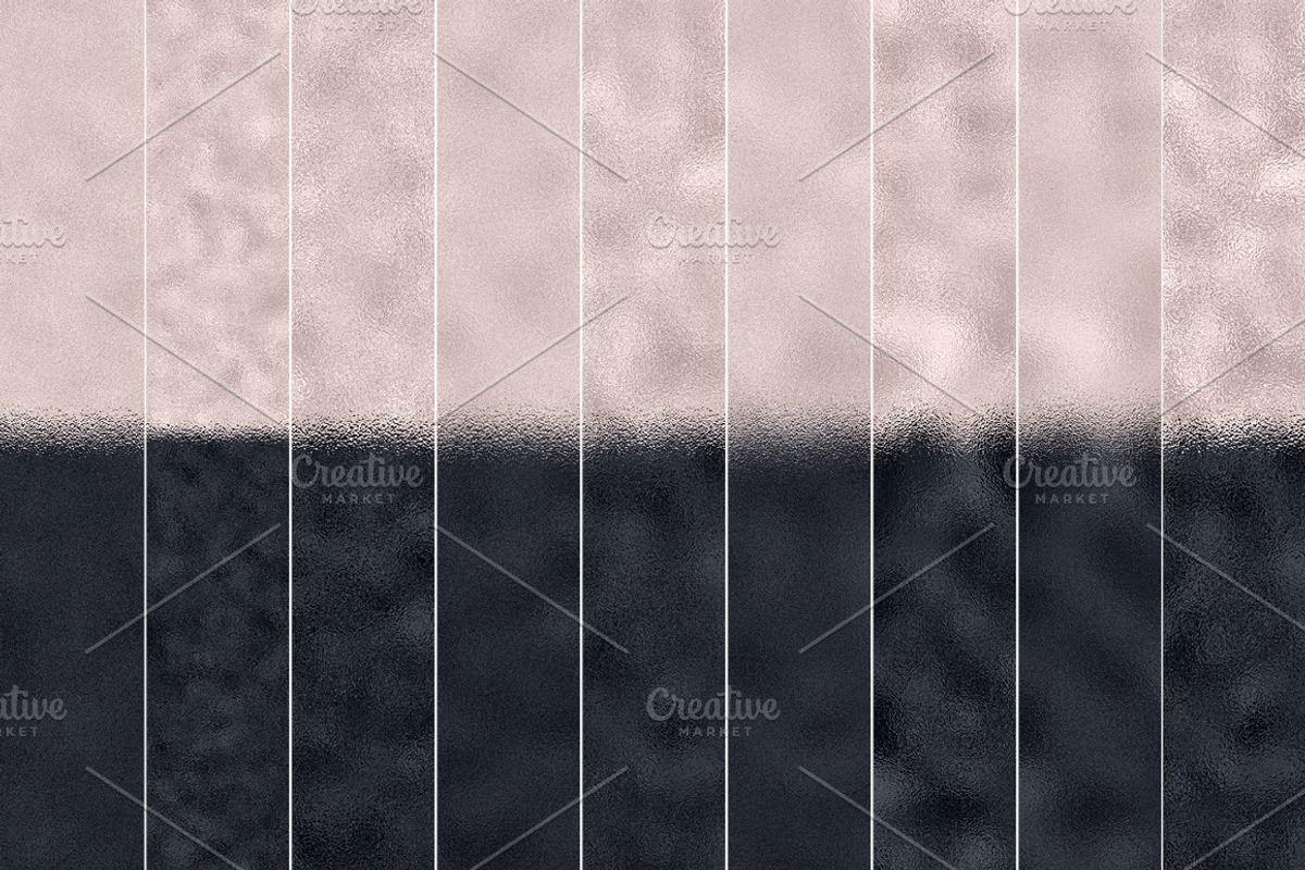 Two-Tone Foil Textures Black/Gold, a Texture Graphic by U + Me Studio (Photo 2 of 3)