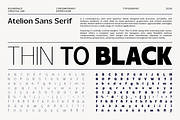 Atelion Modern Geometric Sans Serif, a Sans Serif Font by roomspace creative lab (Thumbnail 13 of 15)