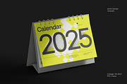 Bold 2025 Calendar - Blendax, a Stationery Template by fakhroo (Thumbnail 1 of 5)