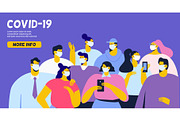 Coronavirus icons+illustrations set, a Healthcare Illustration by Vector_Art (Thumbnail 11 of 20)