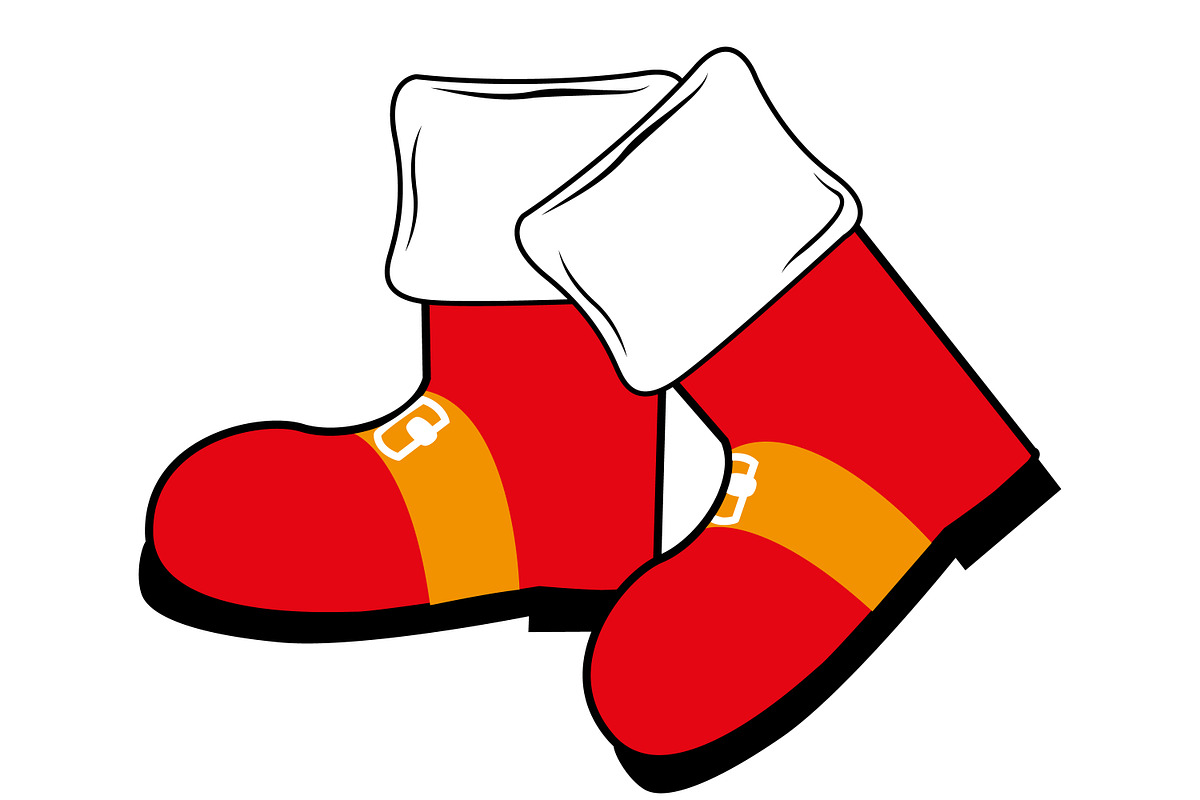 Santa's Christmas boots., an Illustration by Tanysl (Photo 4 of 4)
