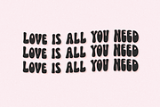 Lovedays | Retro Valentines Day Font, a Font by KA Designs (Thumbnail 8 of 11)