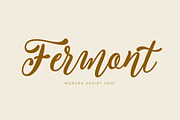 Fermont Script, a Script Font by etigletters (Thumbnail 1 of 7)