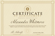 Vintage Parchment Certificate, a Stationery Template by DesignerCandies (Thumbnail 2 of 4)