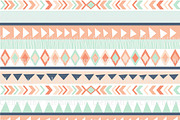 Tribal digital papers, a Pattern Graphic by Lovely Clementine (Thumbnail 2 of 4)