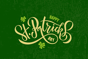 Happy Saint Patrick's Day Poster, a Poster Template by Svetlana Kurako