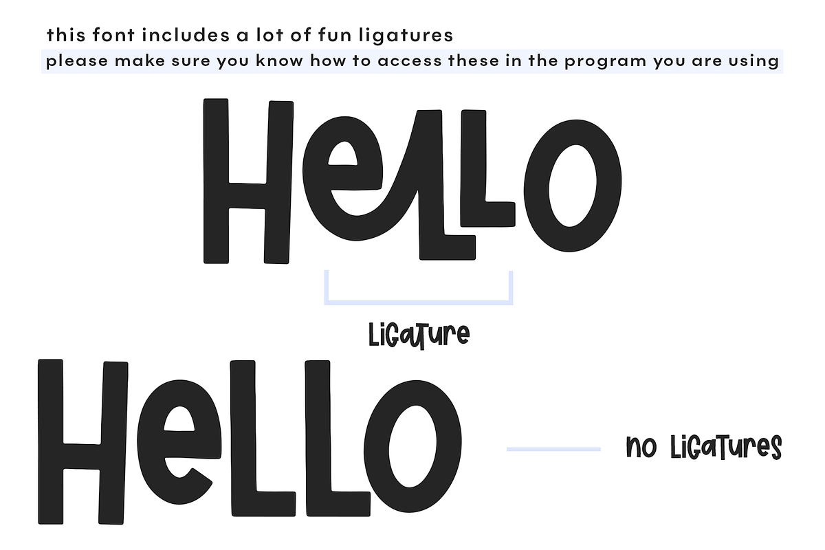 Hello Sunday | Fun Handwritten Font, a Font by KA Designs (Photo 8 of 8)