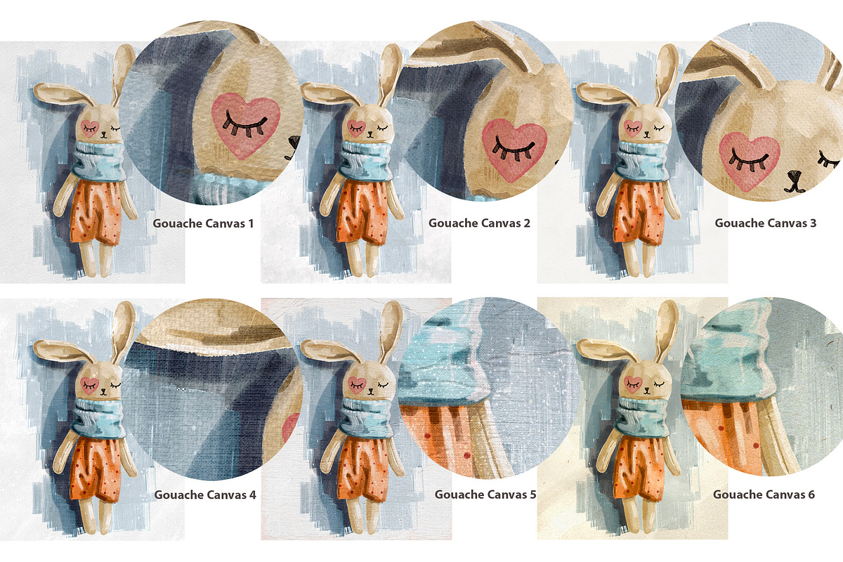 PROCREATE GOUACHE STUDIO, a Brush Add-On by AlexandraArt (Photo 10 of 11)
