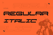Zirox Cyberpunk - Branding Logo Font, a Sans Serif Font by Nirmana Visual (Thumbnail 6 of 11)