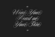 Kingside | Tattoo Style, a Script Font by Muntab_Art (Thumbnail 5 of 9)