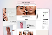 Camille Beauty Shopify Theme Website, a Shopify Template by Cosmic Design (Thumbnail 2 of 7)