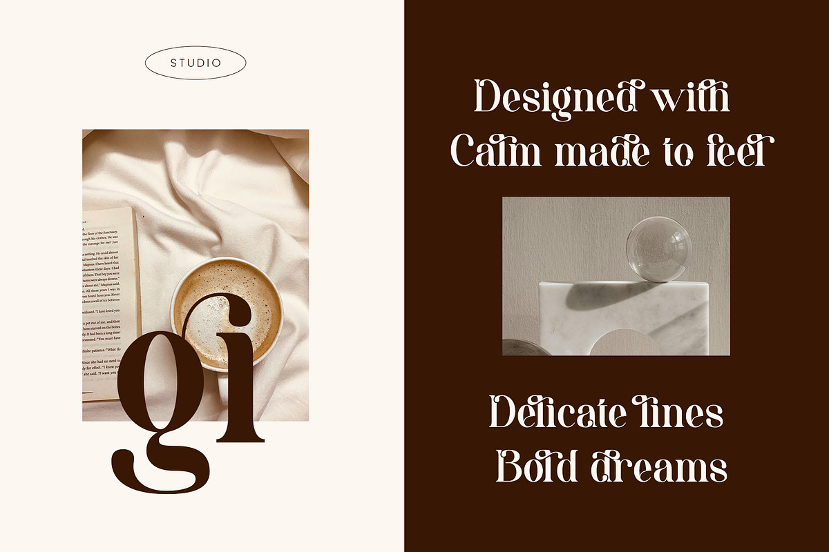 Rogale - Stylish Serif Font, a Serif Font by Aqeel_Art (Photo 7 of 12)
