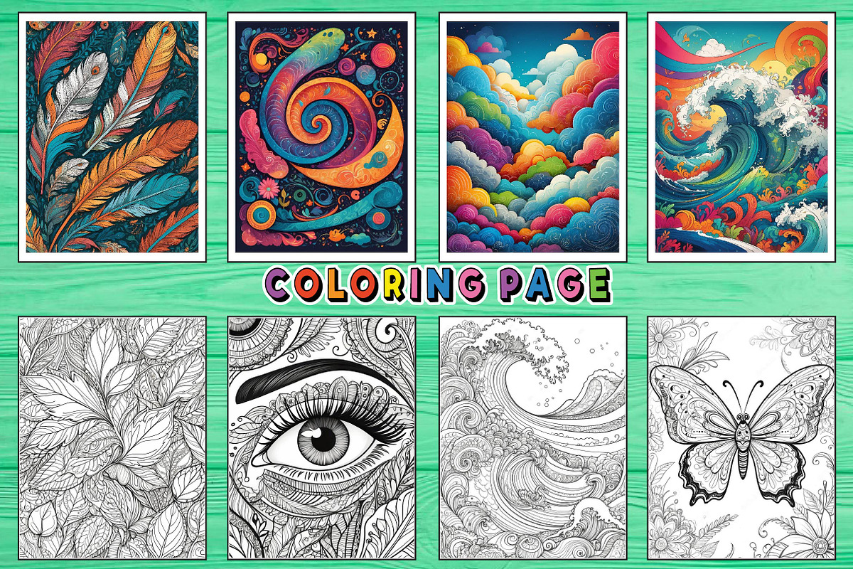 Abstract Background Coloring Pages, an Arts & Entertainment Photo by Wow Magic (Photo 2 of 3)