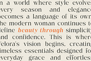 Ethereal Glamour - The Elegant Serif, a Serif Font by Say Studio (Thumbnail 9 of 12)