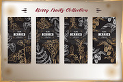 Berry fruits collection, a Food Illustration by Quetzal Art (Thumbnail 4 of 5)