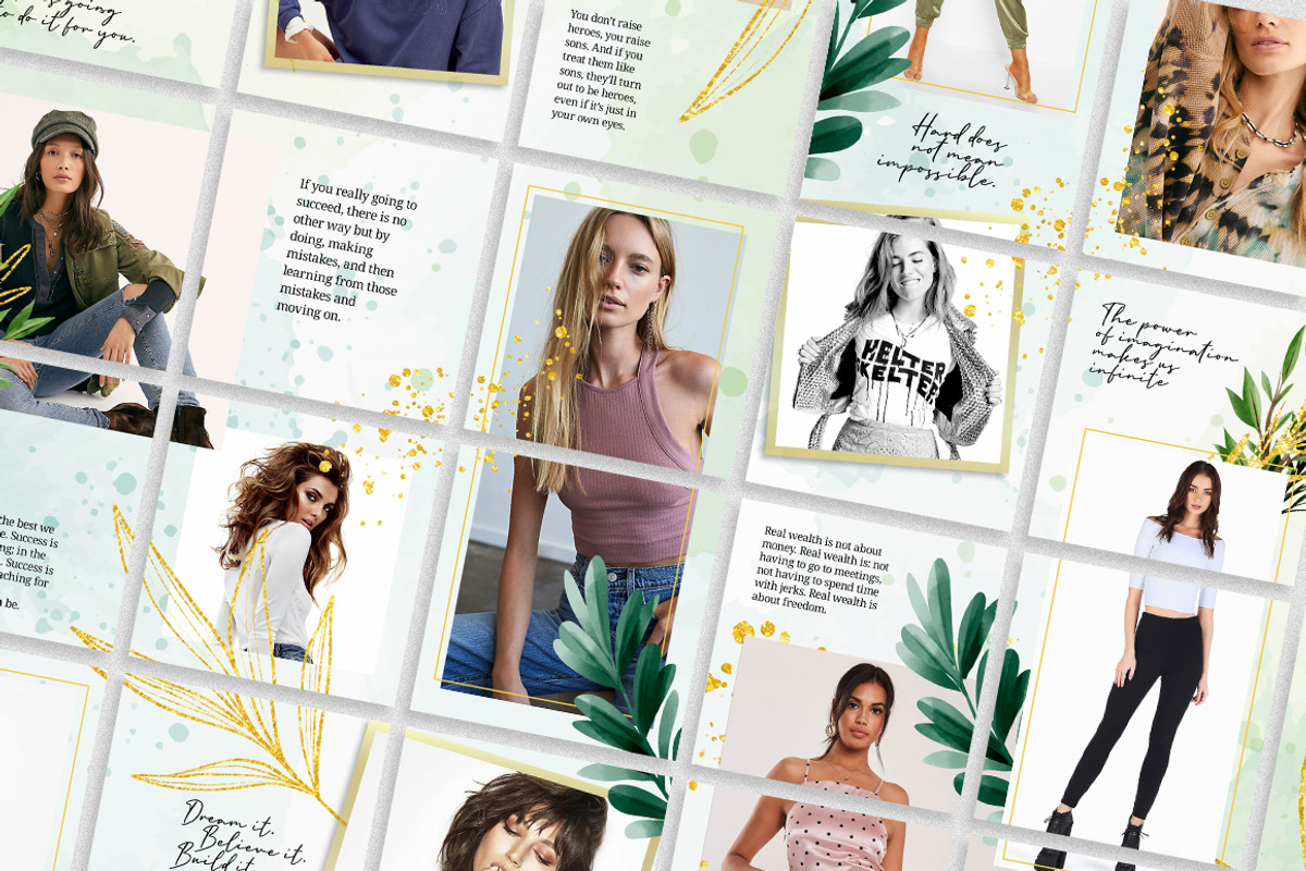 Fresh - Instagram Puzzle Feed, a Social Media Template by Plan B (Photo 6 of 6)