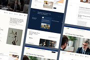 Jubir - Law Firm Website, a Landing Page Template by SLAB! Design (Thumbnail 4 of 5)