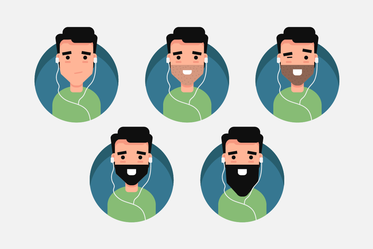 Character Design – Guy Doing Things, a Background Graphic by Orange Graphics (Photo 9 of 11)