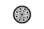 Pizza Slice Silhouette Shapes, an Object Graphic by Designs_River (Thumbnail 3 of 3)