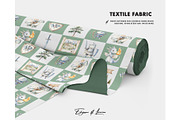 Fantasy castle dragon knight pattern, a Pattern Graphic by Milatoo (Thumbnail 4 of 6)