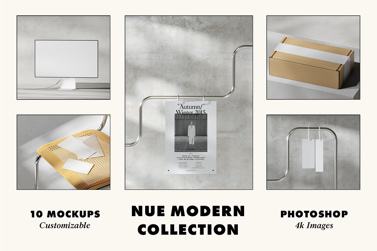 Mockup Bundle - New Modern coll., a Packaging Mockup by NOMINA (Photo 1 of 5)