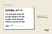 Mix Two Weeks - Handwritten Print, a Handwritten Font by Mix Fonts (Thumbnail 6 of 11)