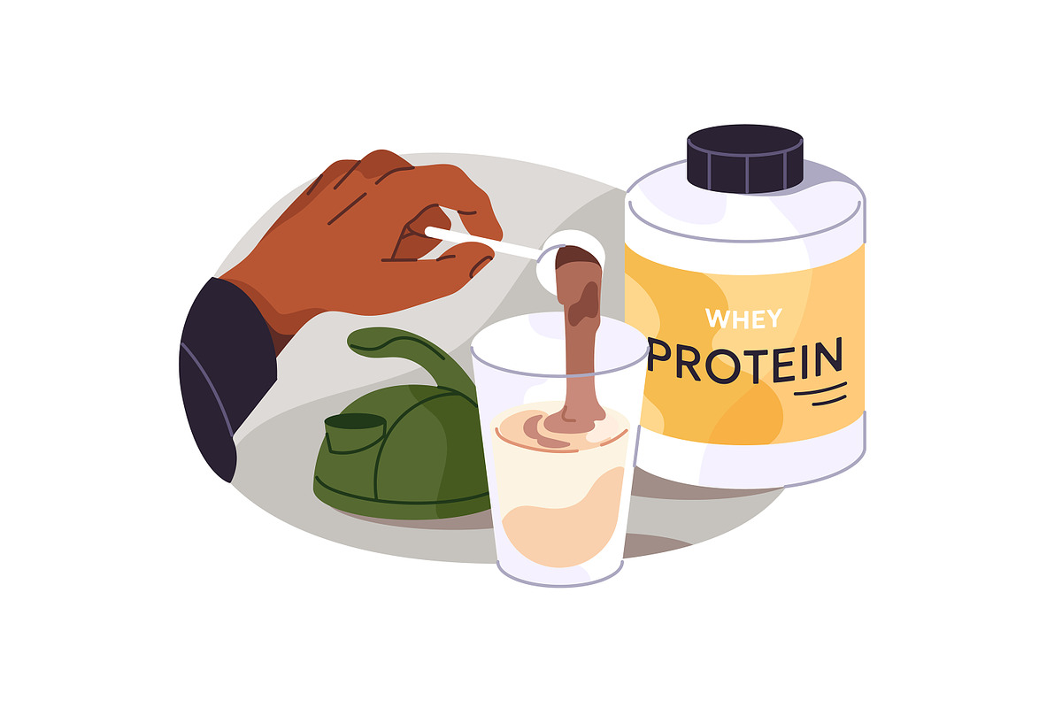 Healthy lifestyle, daily routine set, a Person Illustration by PaperTrident (Photo 5 of 10)
