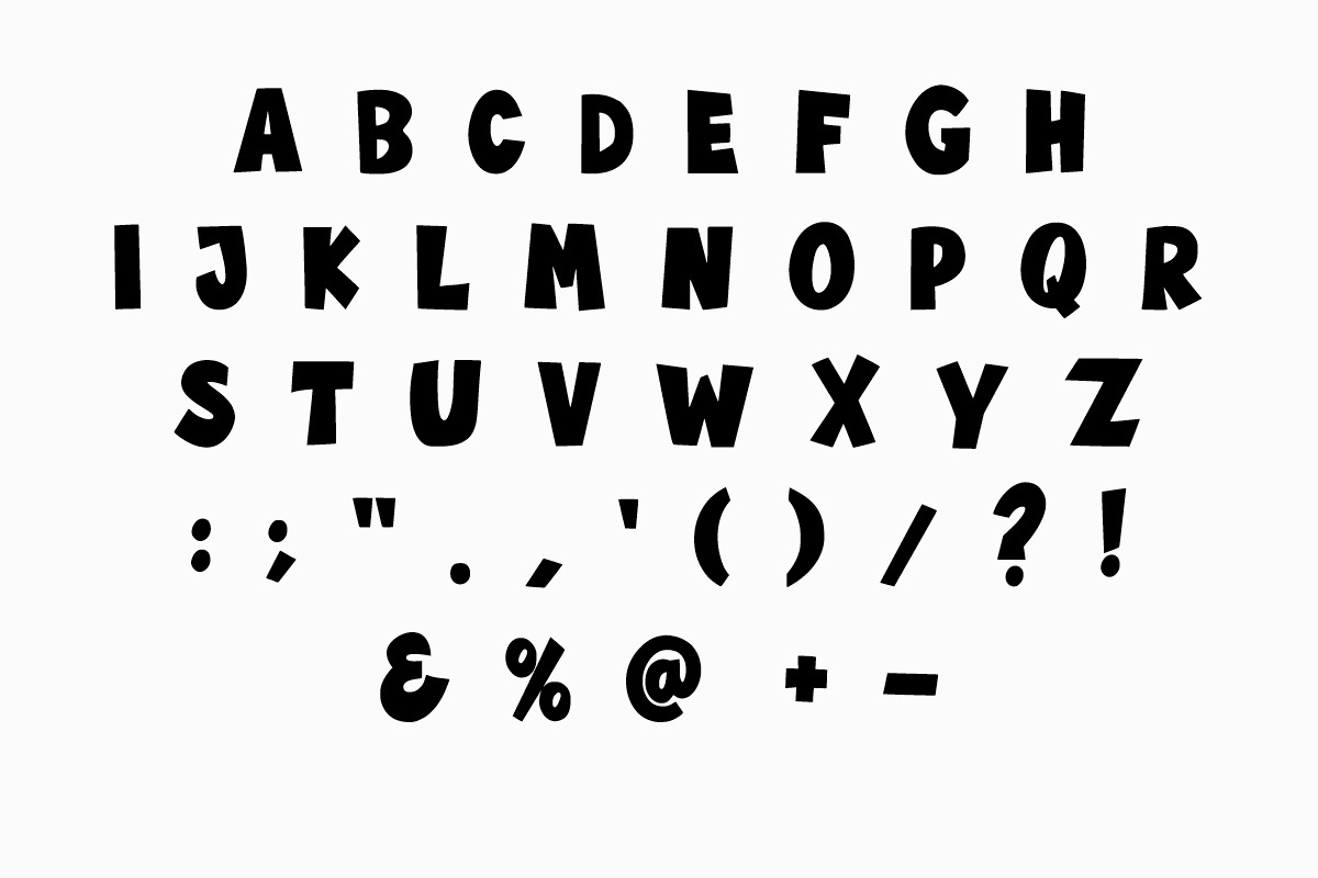Balon Boom - Comic Font, a Serif Font by Fourteen Letter (Photo 5 of 7)