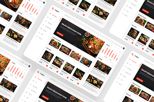 Foods Dashboard UI Kit