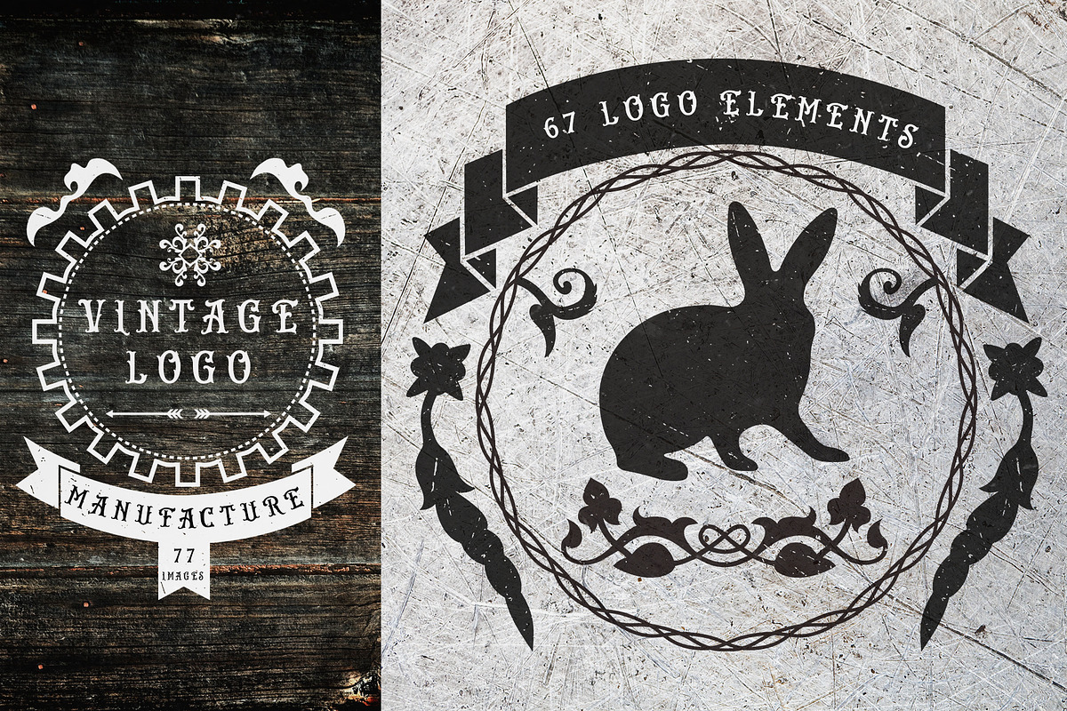 Vintage logo manufacture, an Animal Illustration by Vinegret -Shop (Photo 1 of 8)