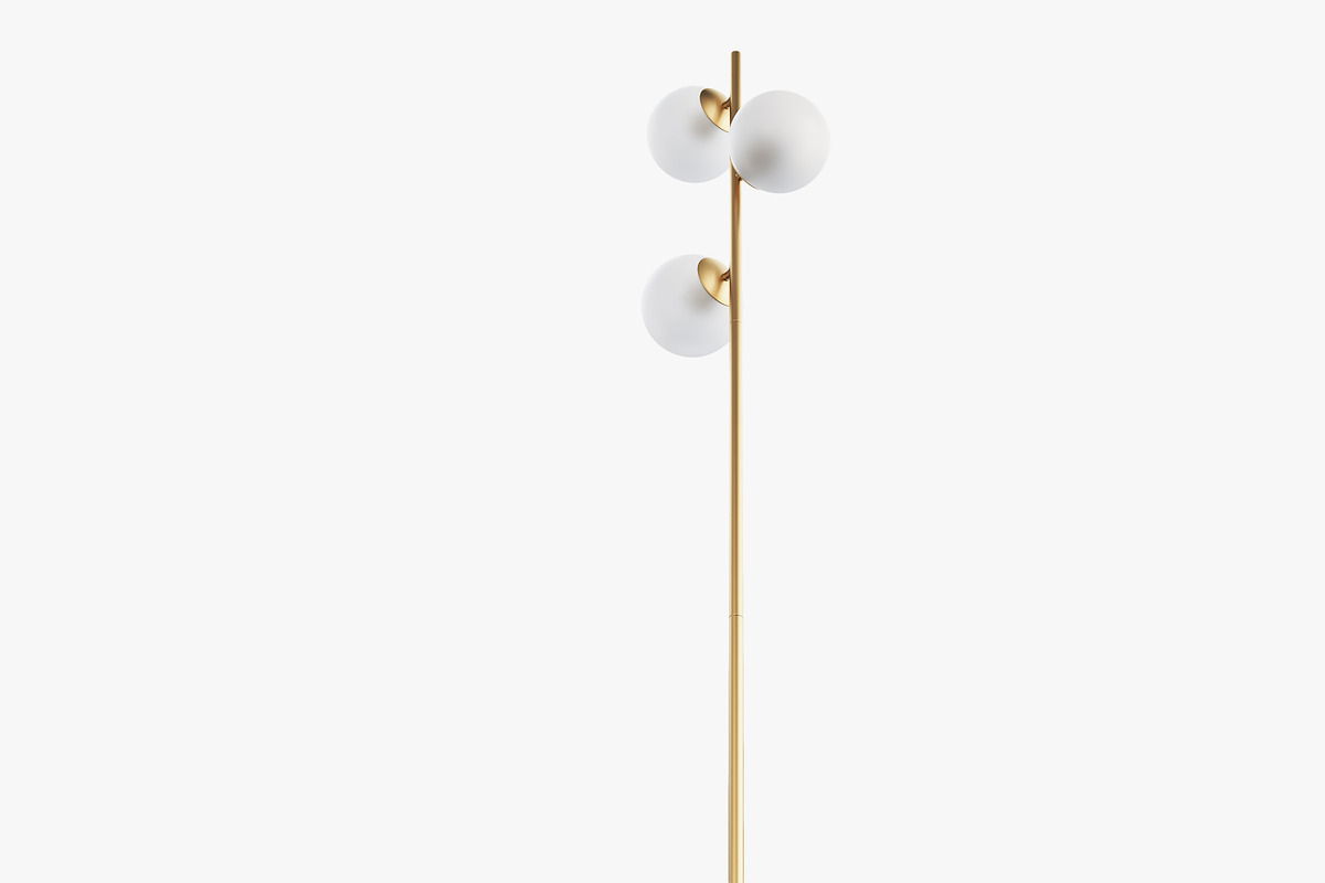 Joybird Quincy Floor Lamp, a Light 3D Model by 3dmitruk (Photo 6 of 10)