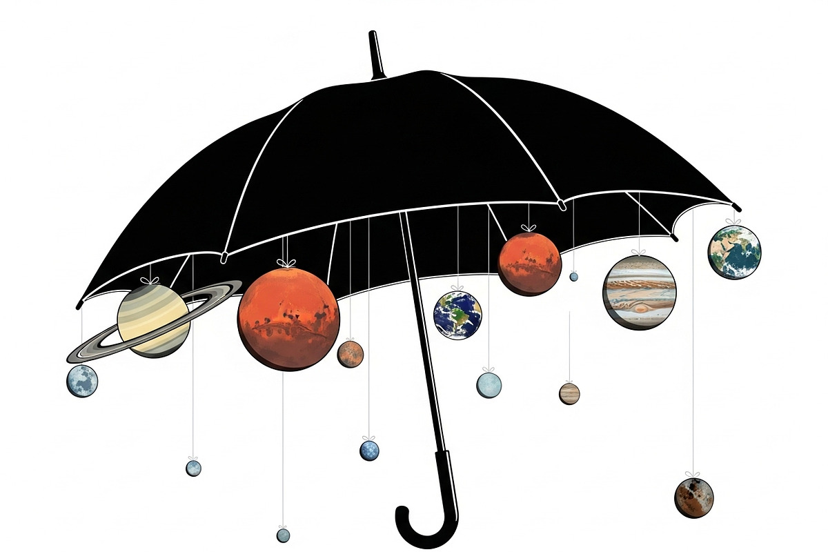 Celestial Umbrella Bundle, an Illustration by yasushie (Photo 30 of 31)